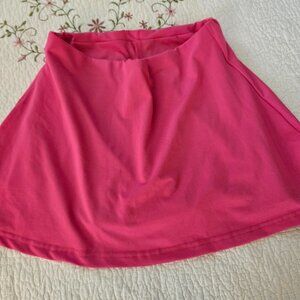 SHEIN PINK MINI SKIRT AND ATTACHED UNDERGARMENT-SIZE 4